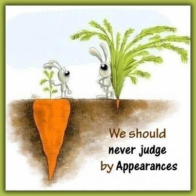 Judging by appearance