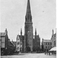 Greyfriars Church Dumfries c1880. (via John Kerr and Old Dumfries)